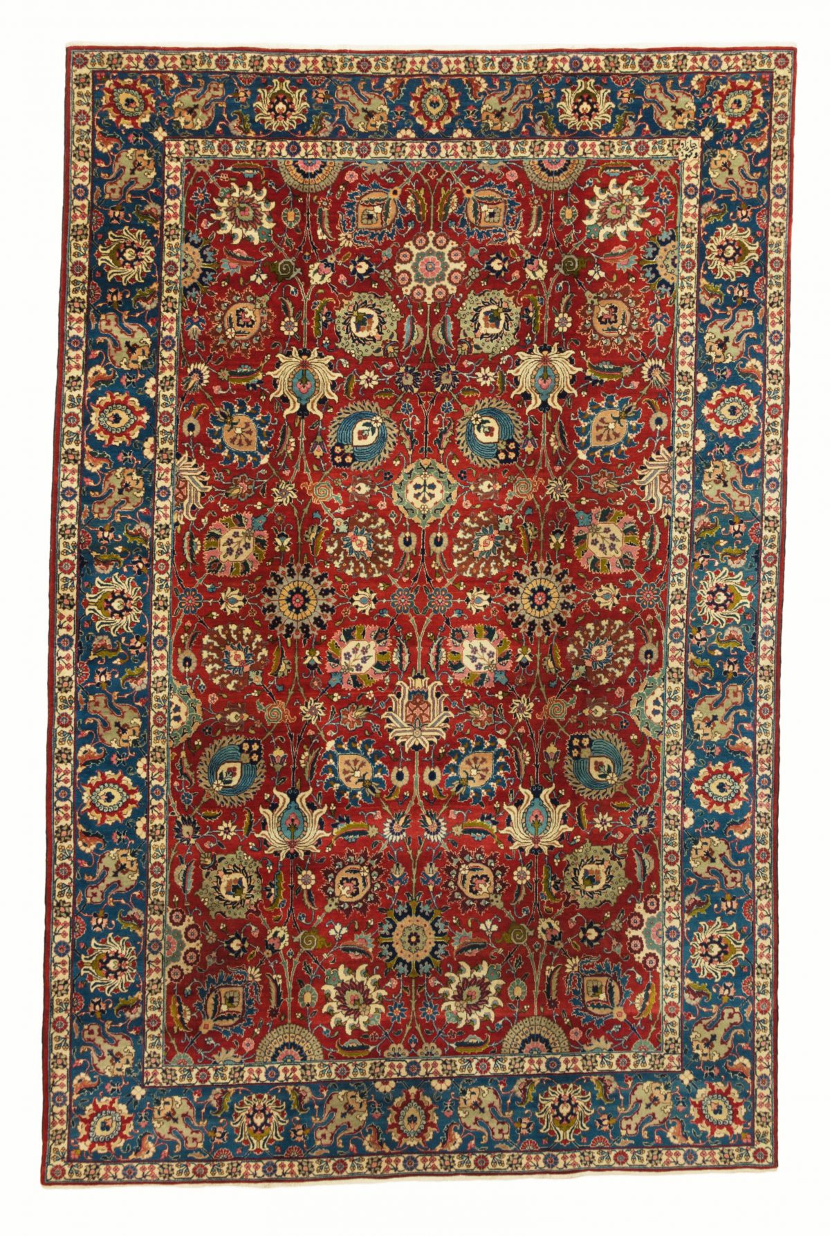 Tabriz Benlian vase