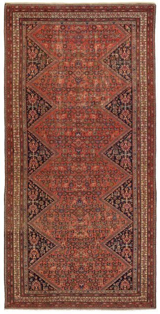Fine Sarouk Saruk Sarough Farahan Fereghan Ferahan Kelleh Carpet